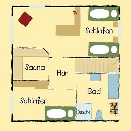 Haus-seehund-nr-15-sfw-15 Casa de Férias Wyk auf Föhr